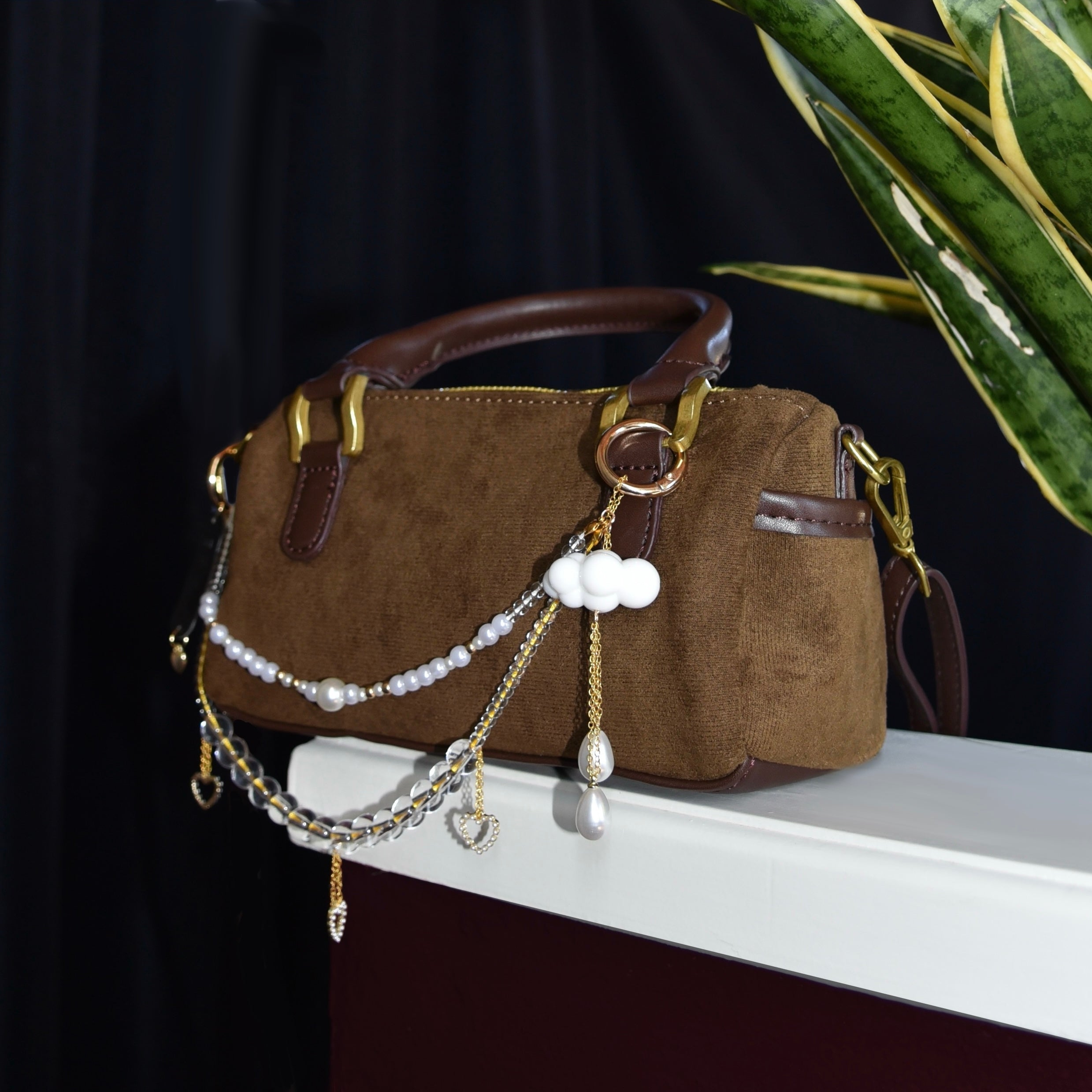 CHARM BORSA WHITE CLOUD