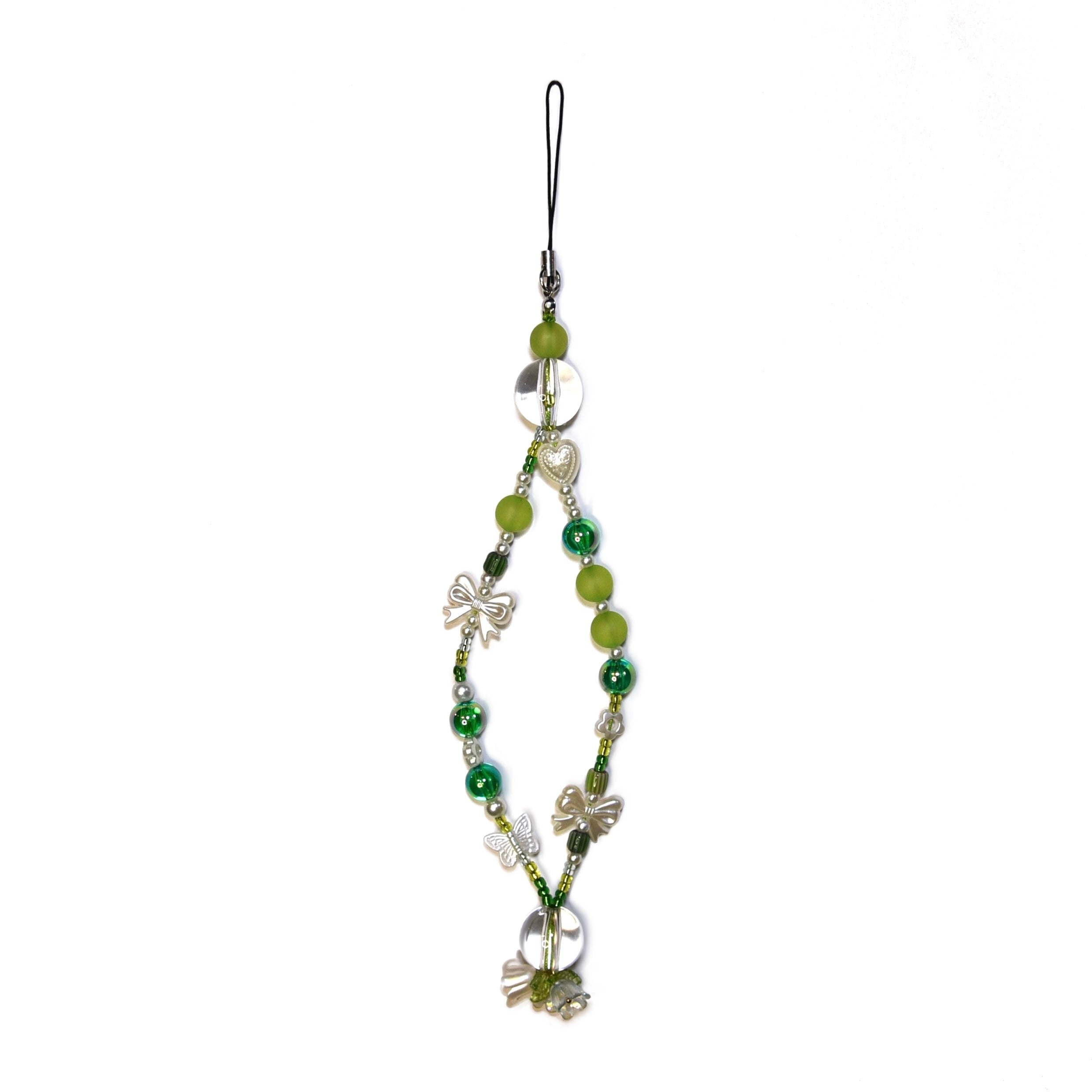 CHARM TELEFONO GREEN FLOWER