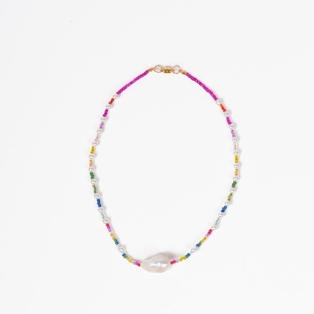 COLLANA RAINBOW PEARL