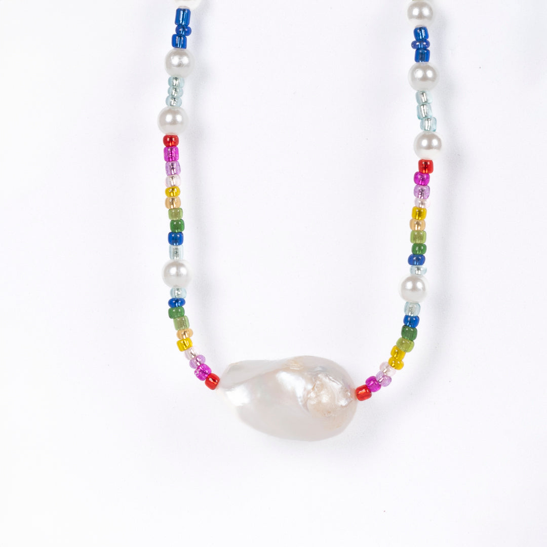 COLLANA RAINBOW PEARL