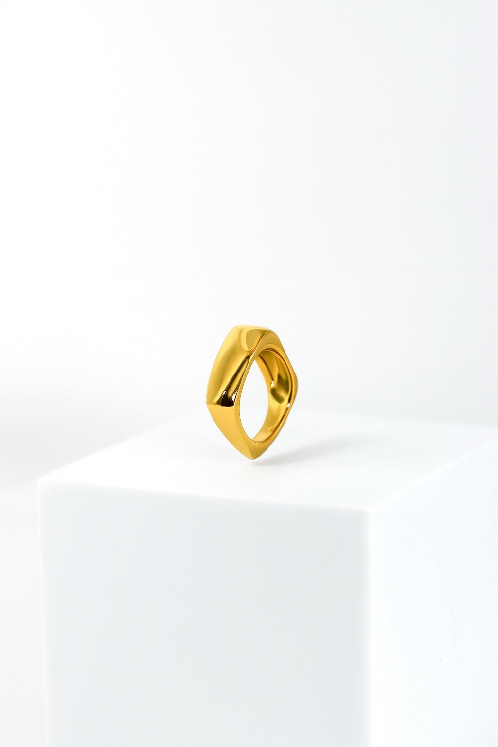 ANELLO GEOMETRIC ORO