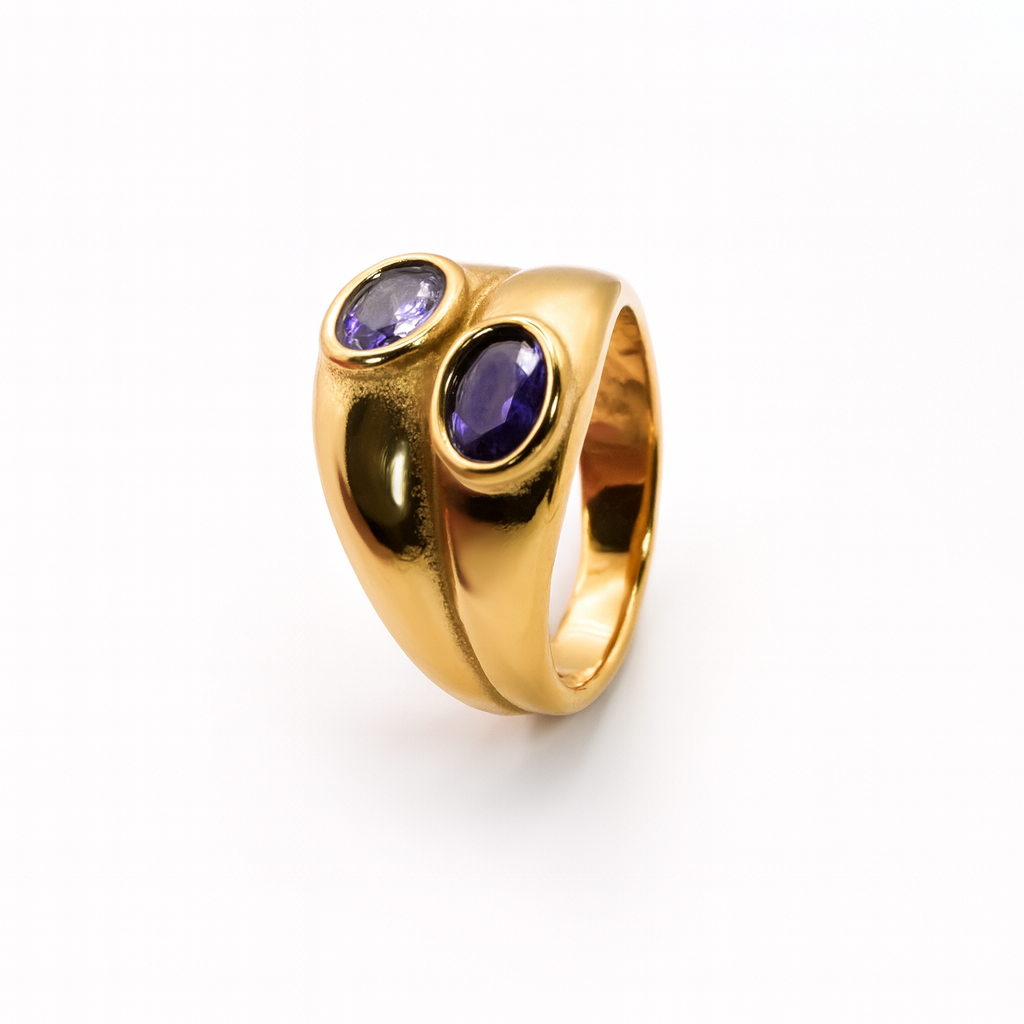 ANELLO DOUBLE VIOLET