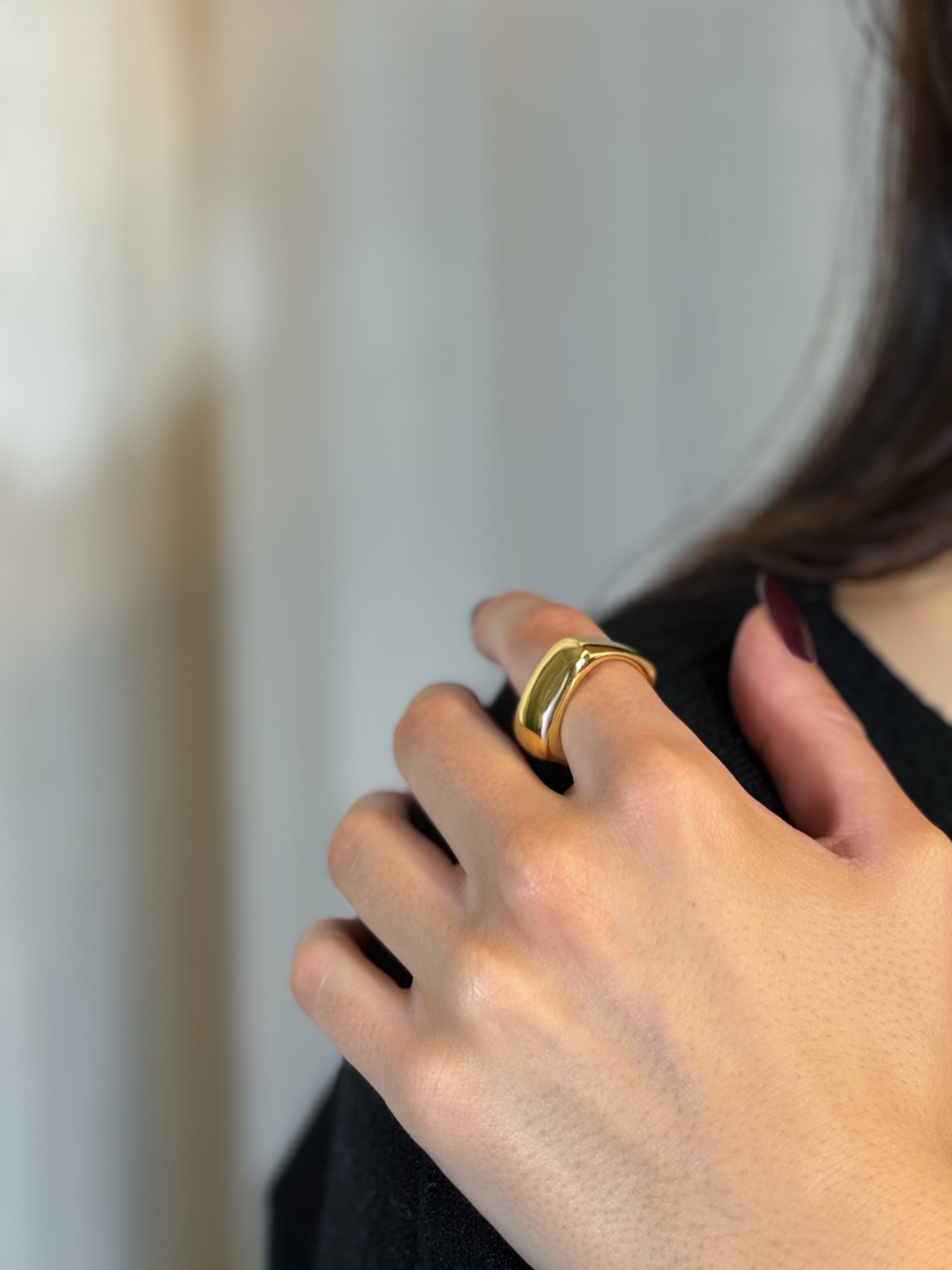 ANELLO GEOMETRIC ORO