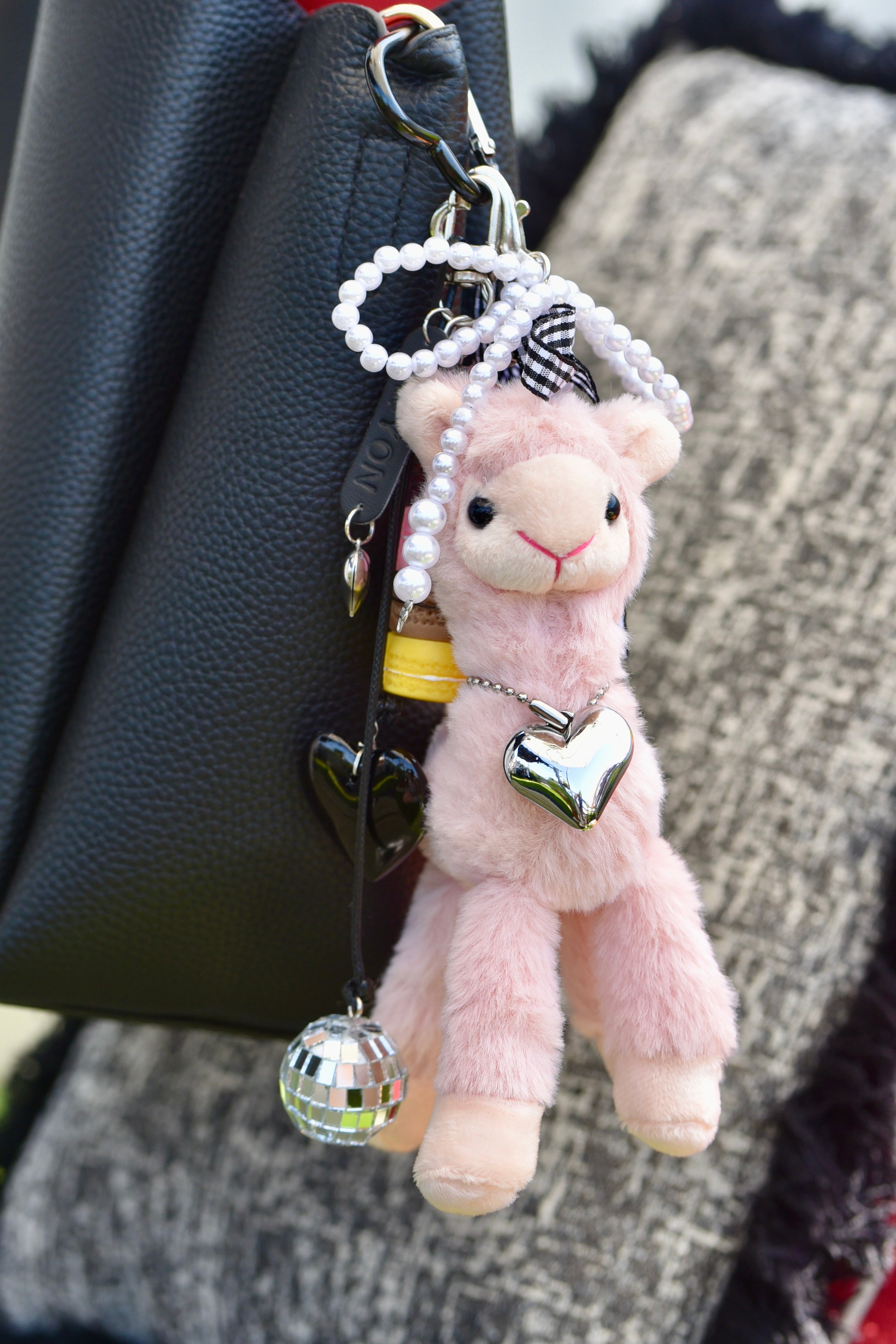 CHARM BORSA LAMA ROSA