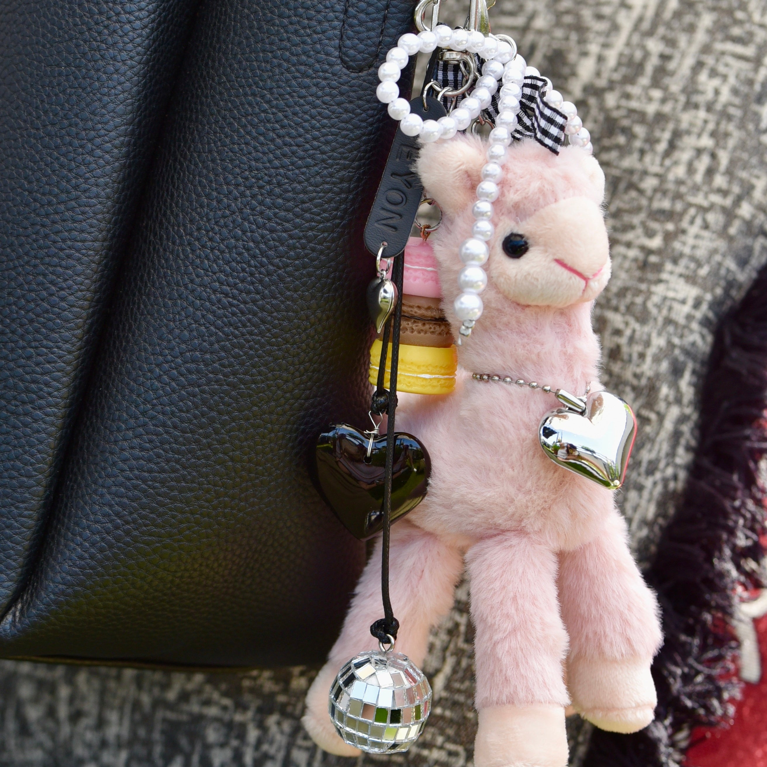 CHARM BORSA LAMA ROSA