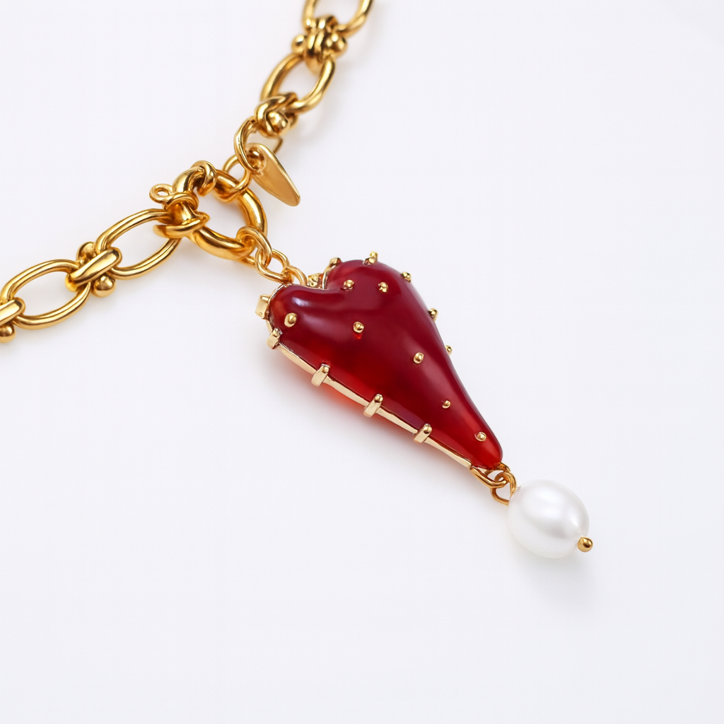 COLLANA ROSSO VENEZIANO