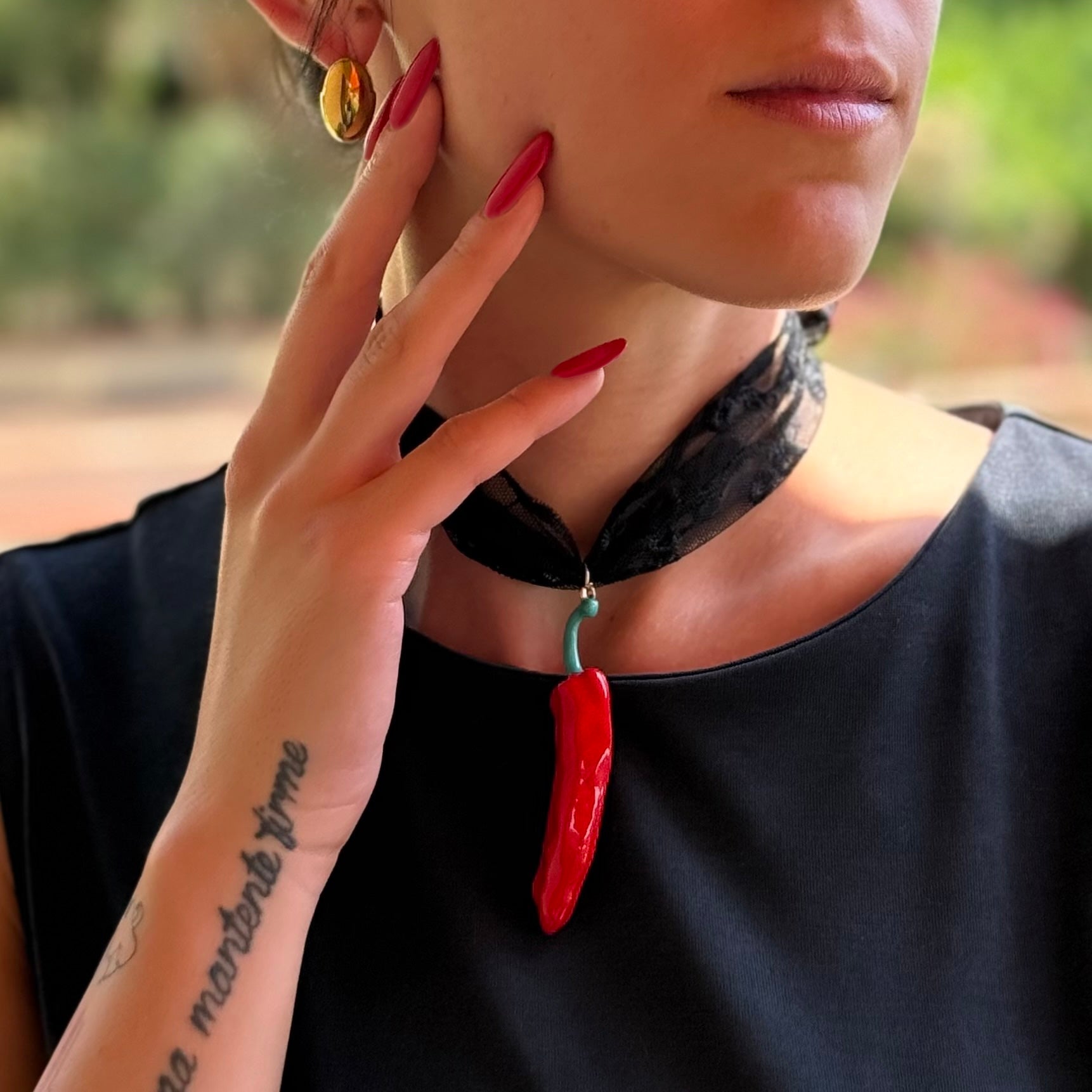 COLLANA RED CHILY