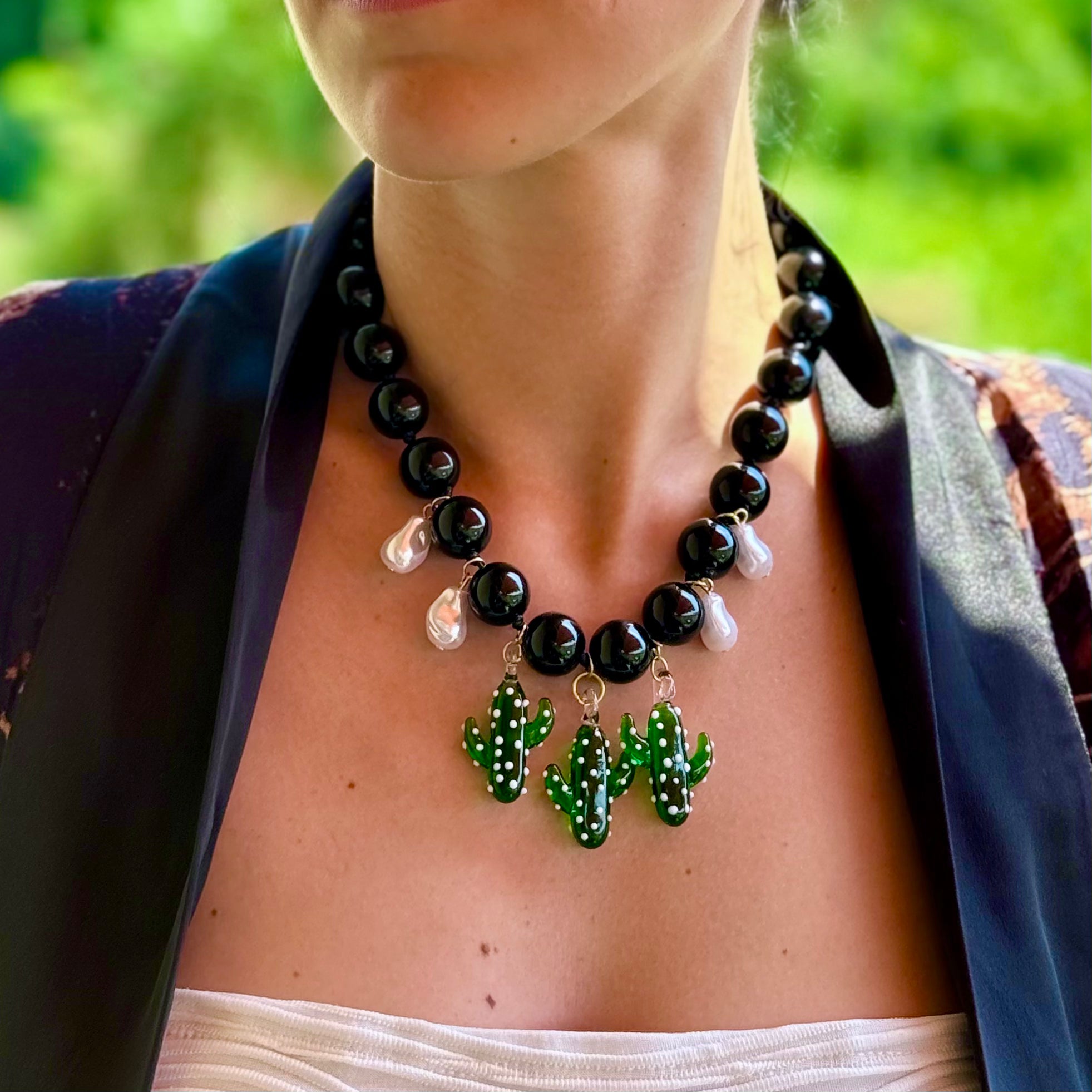 COLLANA BLACK CACTUS
