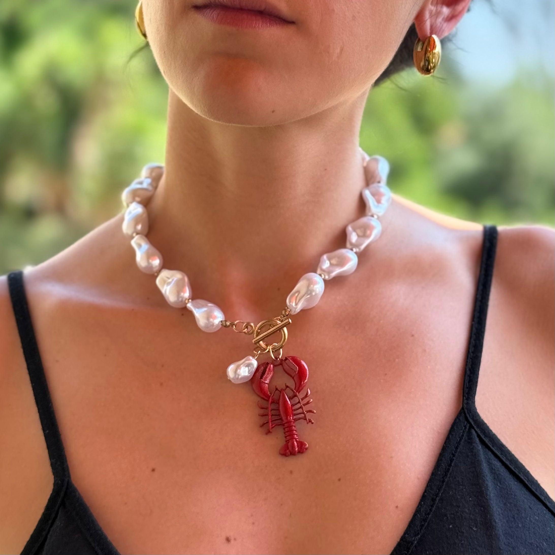 COLLANA LOBSTER PEARL