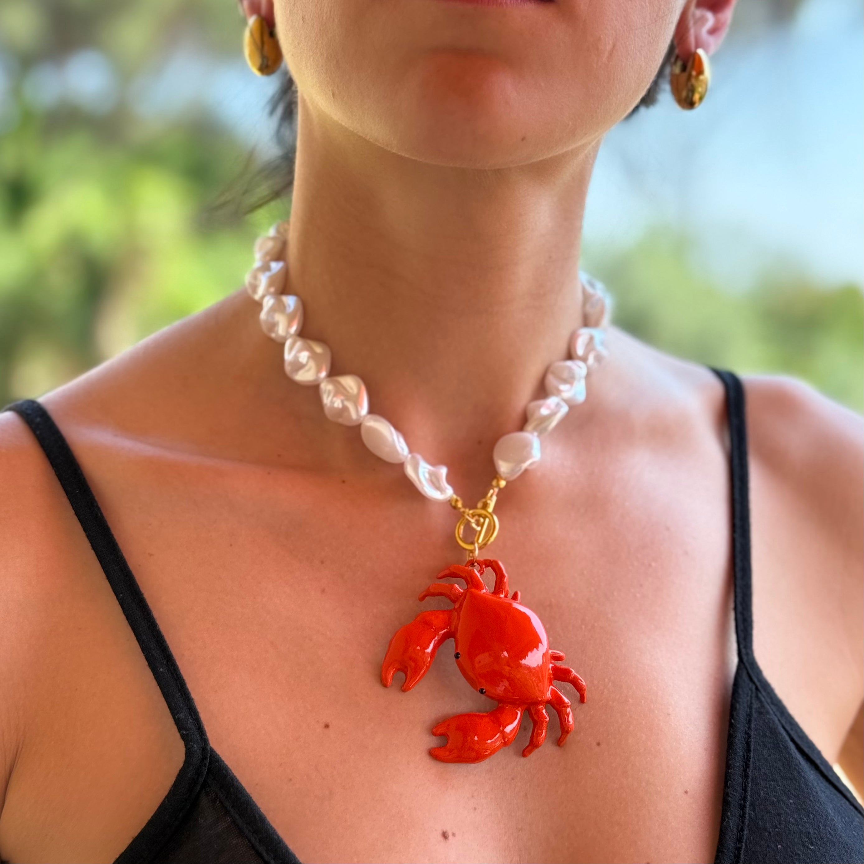 COLLANA ORANGE CRAB