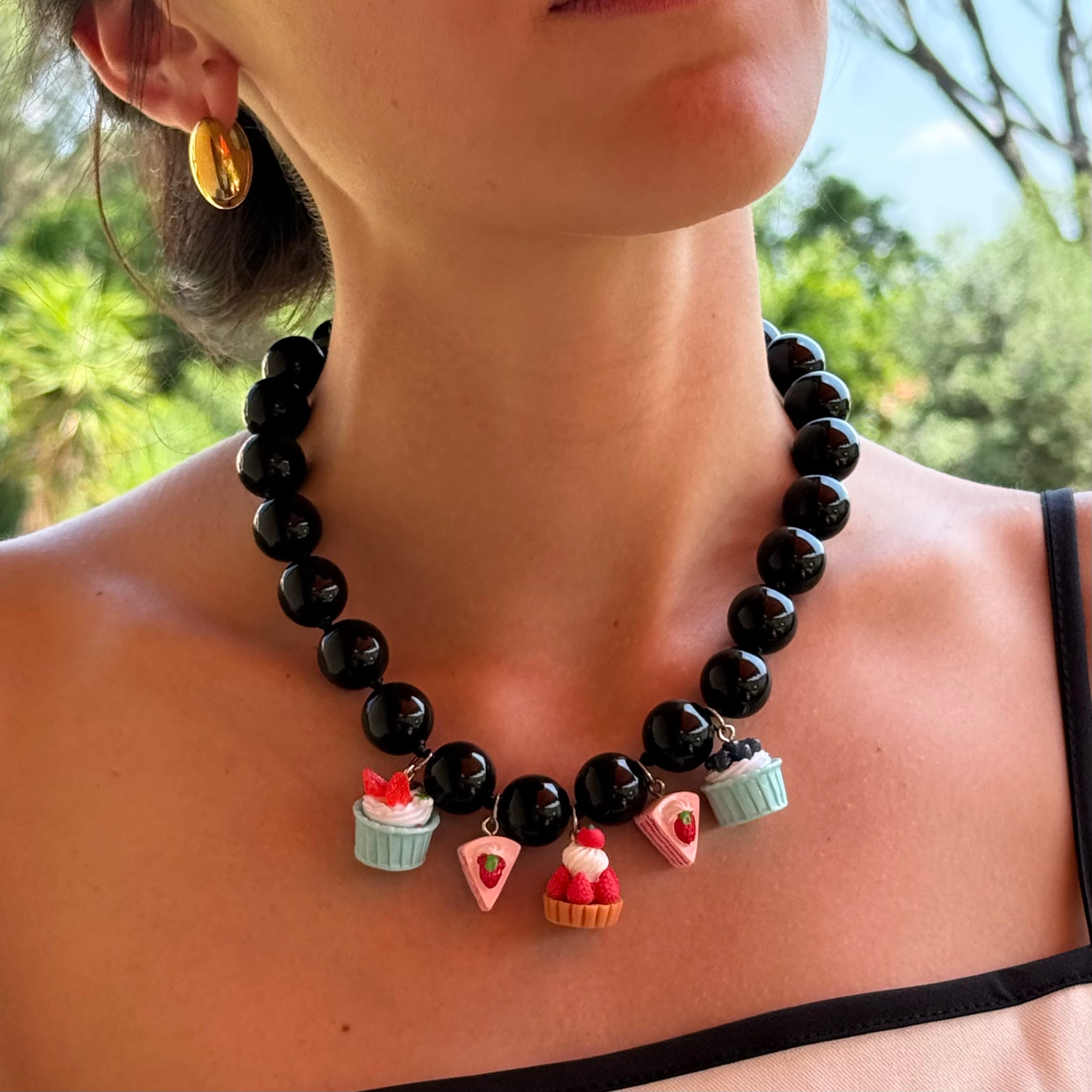 COLLANA BLACK STRAWBERRY