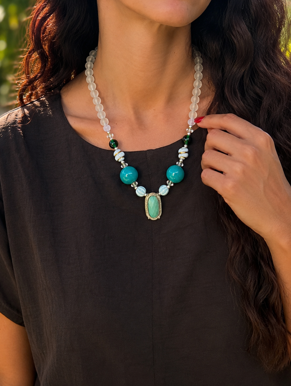 COLLANA EMERALD MUSE