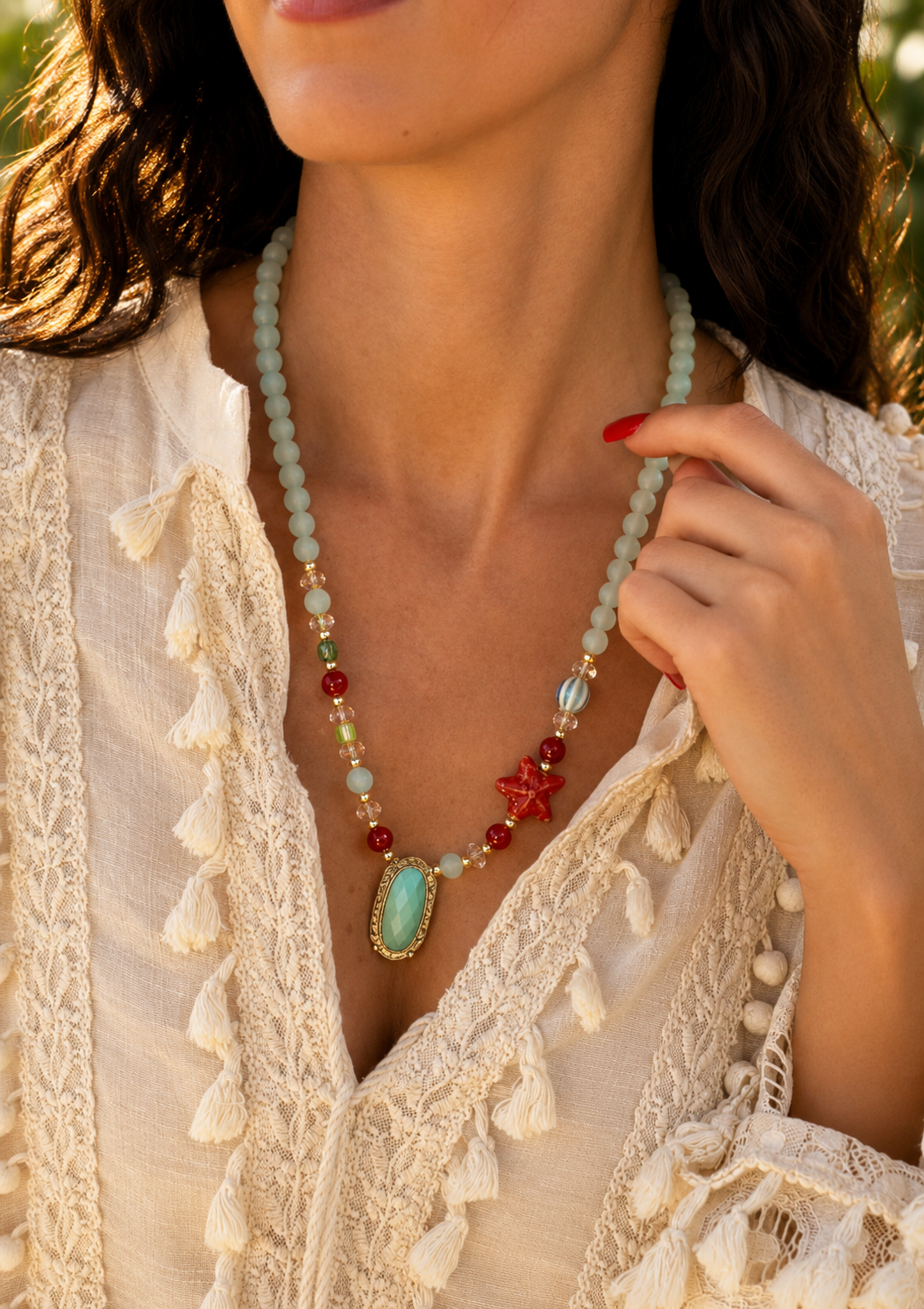 COLLANA TURCHESE BOHEME