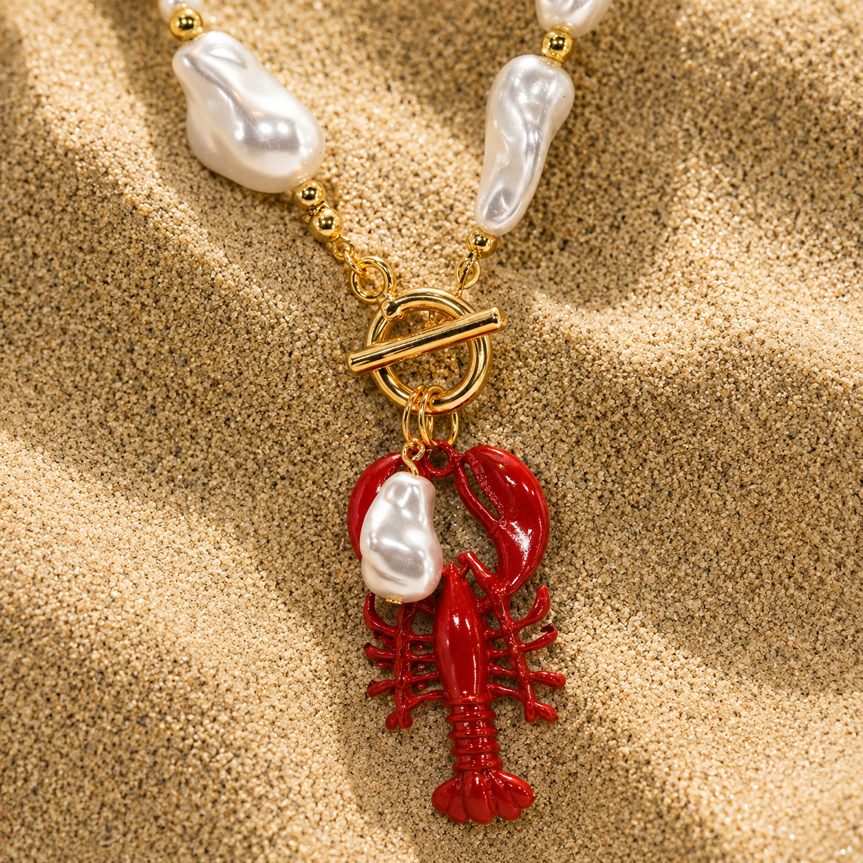 COLLANA LOBSTER PEARL