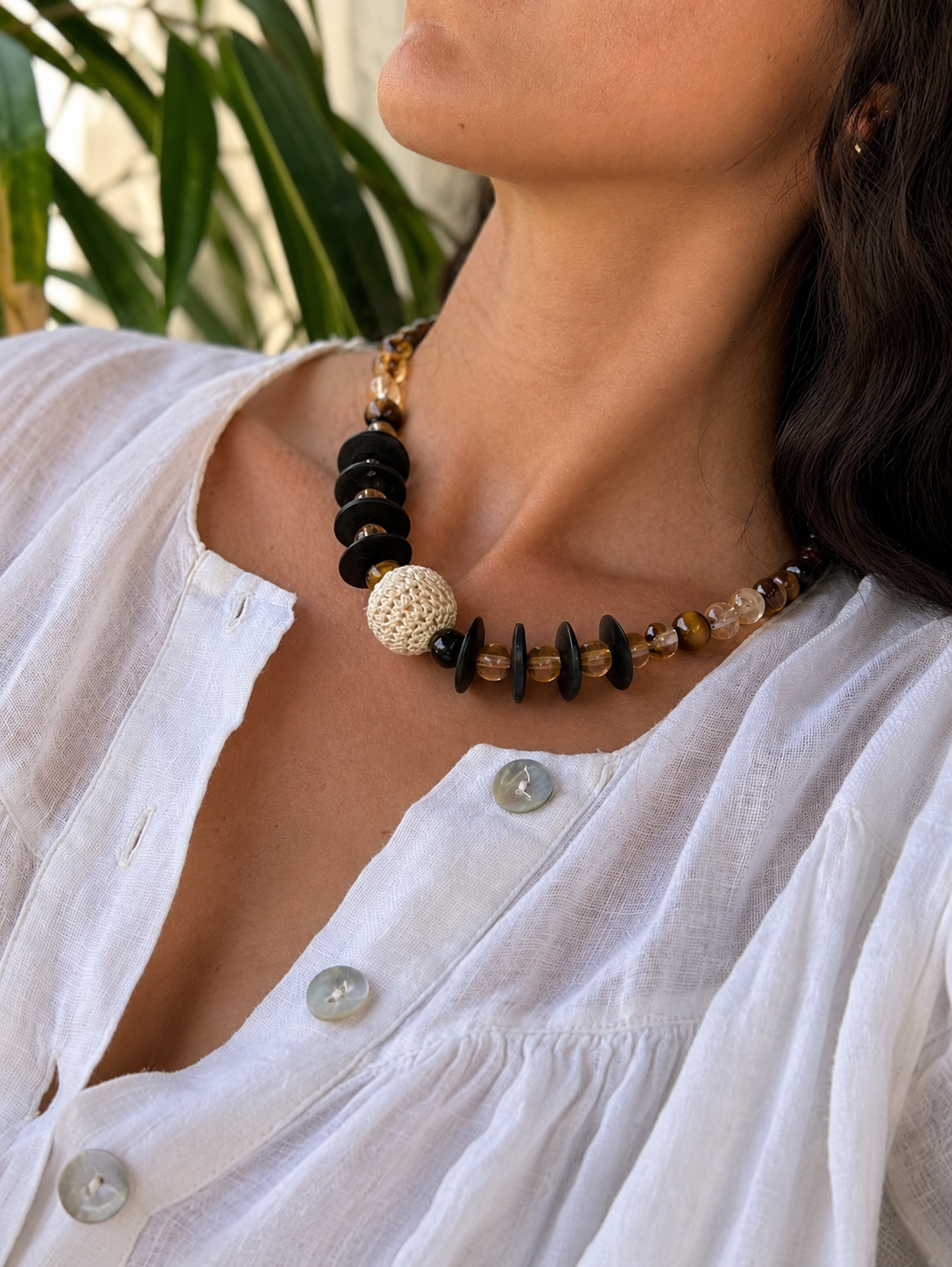 COLLANA LUNA NERA