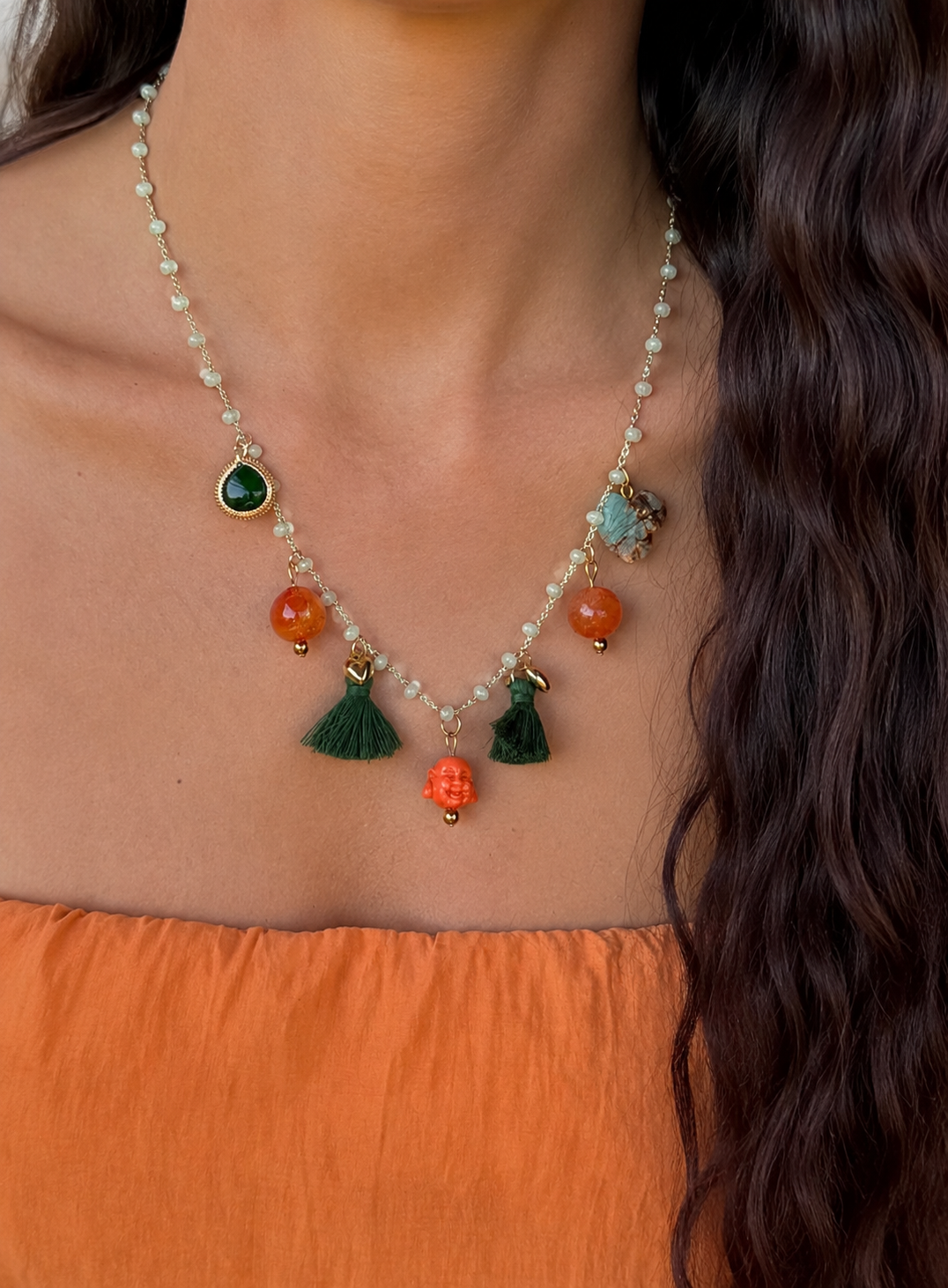 COLLANA GIADA NOMADE