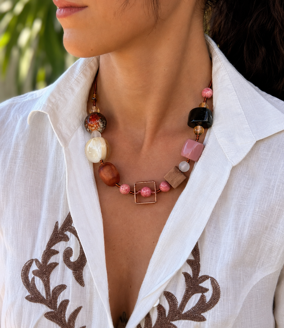 COLLANA ROSA NOMADE