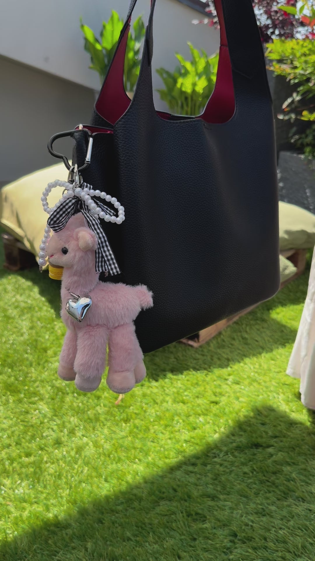CHARM BORSA LAMA ROSA