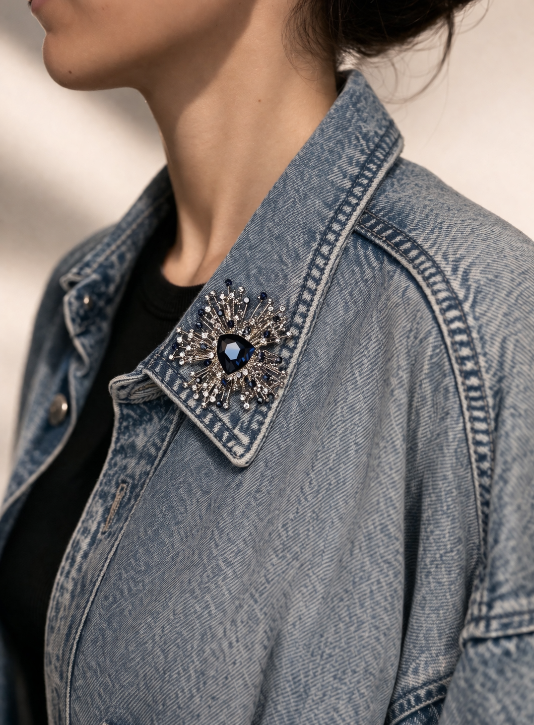 SPILLA STELLA IMPERIALE BLU