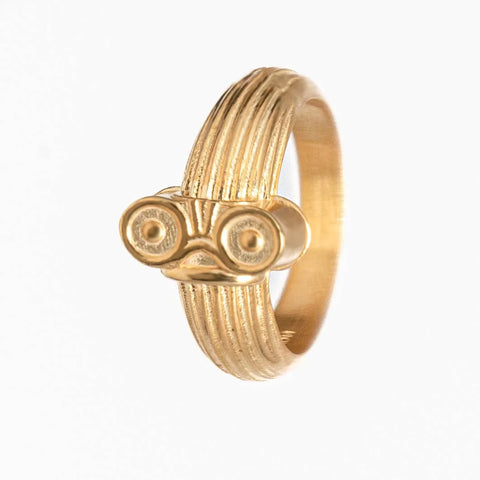 YELLOW GOLD PLATED TEMPLE