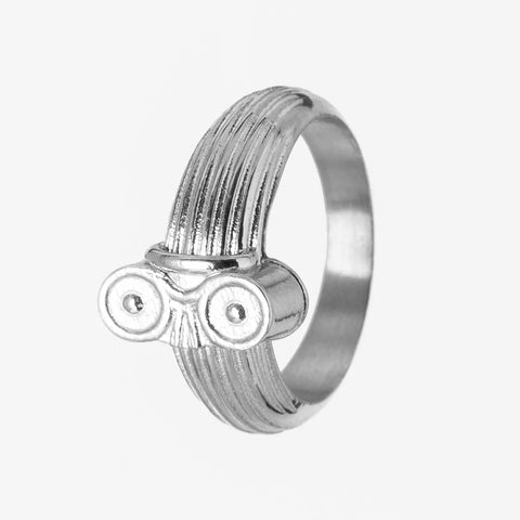 RHODIUM PLATED TEMPLE