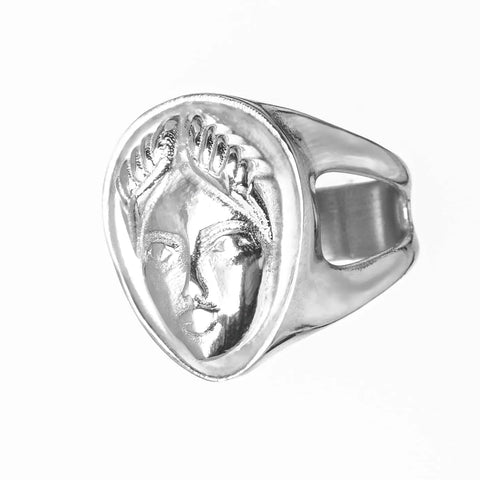 RHODIUM PLATED HERA