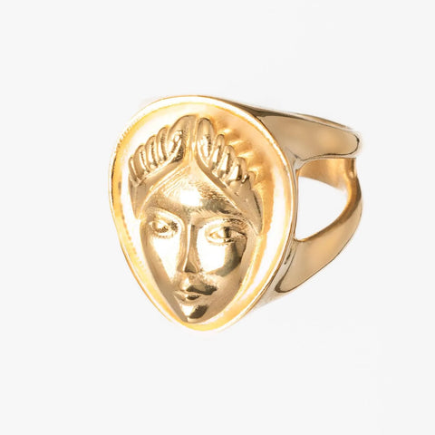 YELLOW GOLD PLATED HERA